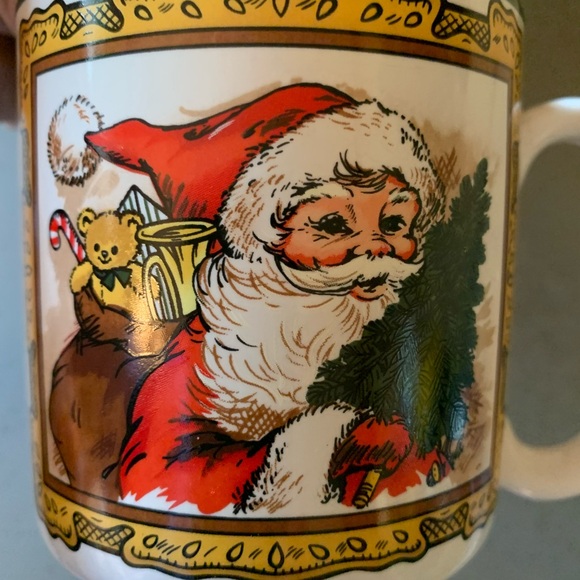 Vintage, SANTA CLAUSE coffee mug, NEW IN ORIGINAL BOX, Creative Concepts. - Picture 7 of 7